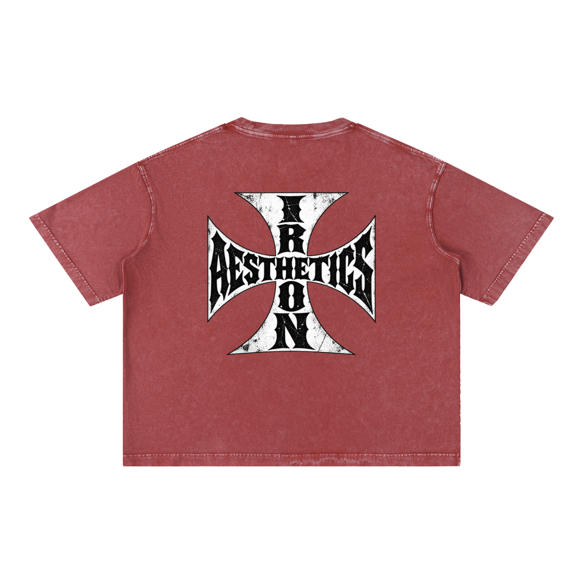 Mineral Wash Boxy Cotton T-Shirt