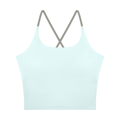 Women's Color Block Yoga Tank Top