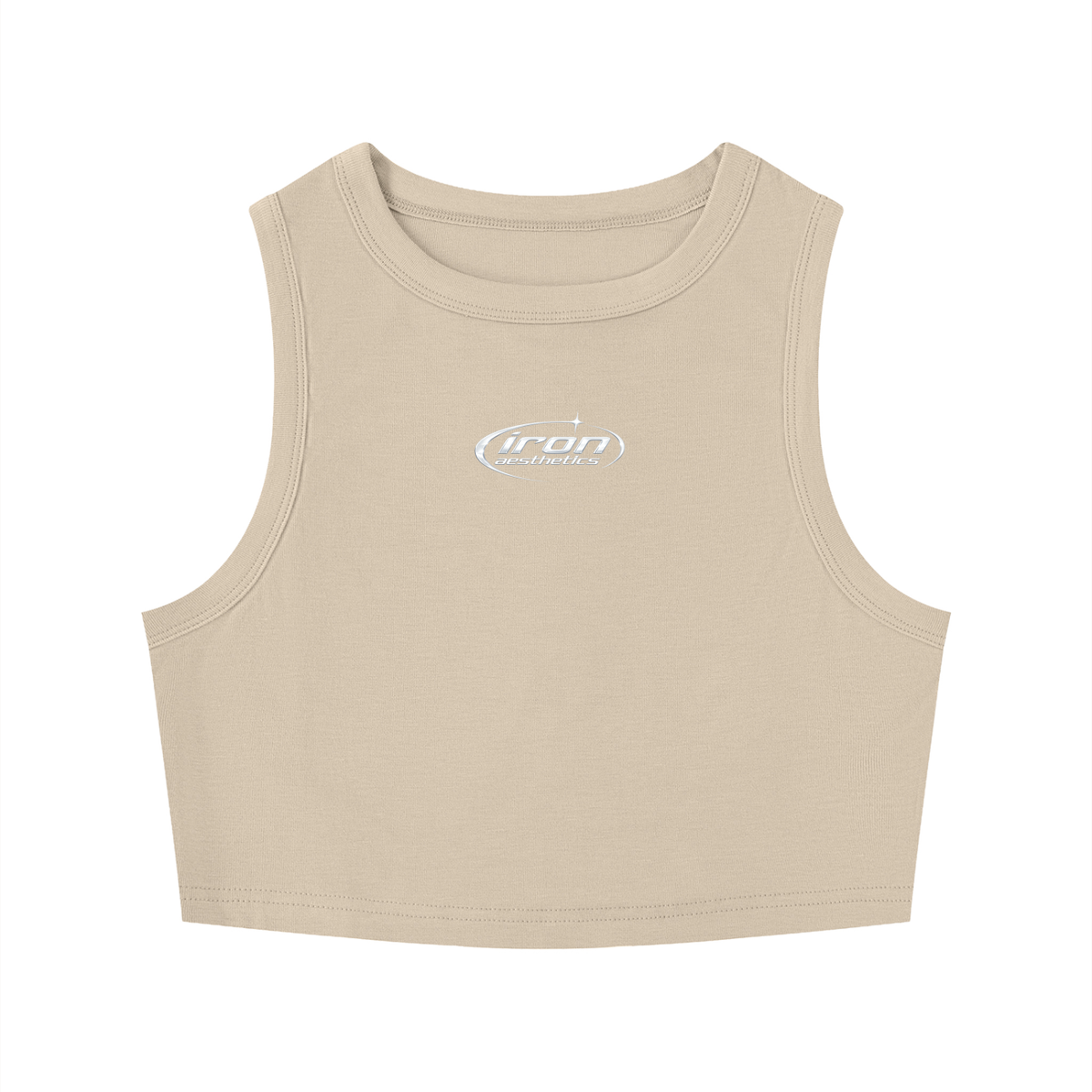Women's Tight Crewneck Crop Tank Top