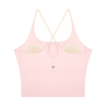 Women's Color Block Yoga Tank Top
