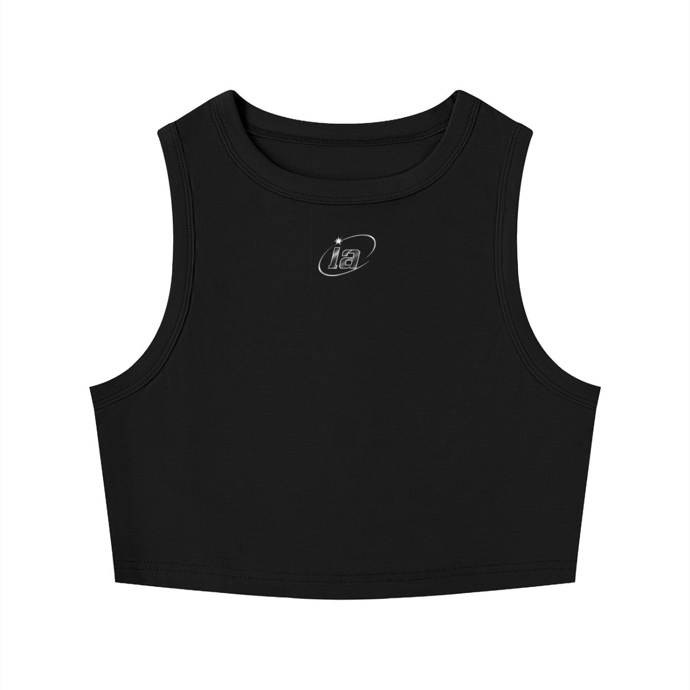 Women's Tight Crewneck Crop Tank Top