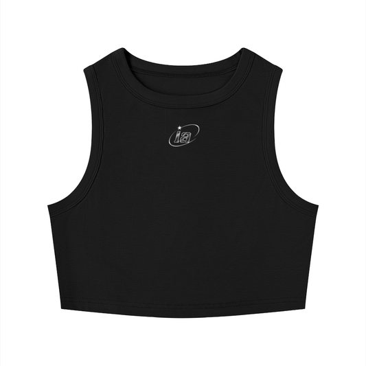 Women's Tight Crewneck Crop Tank Top