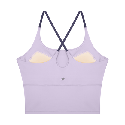Women's Color Block Yoga Tank Top