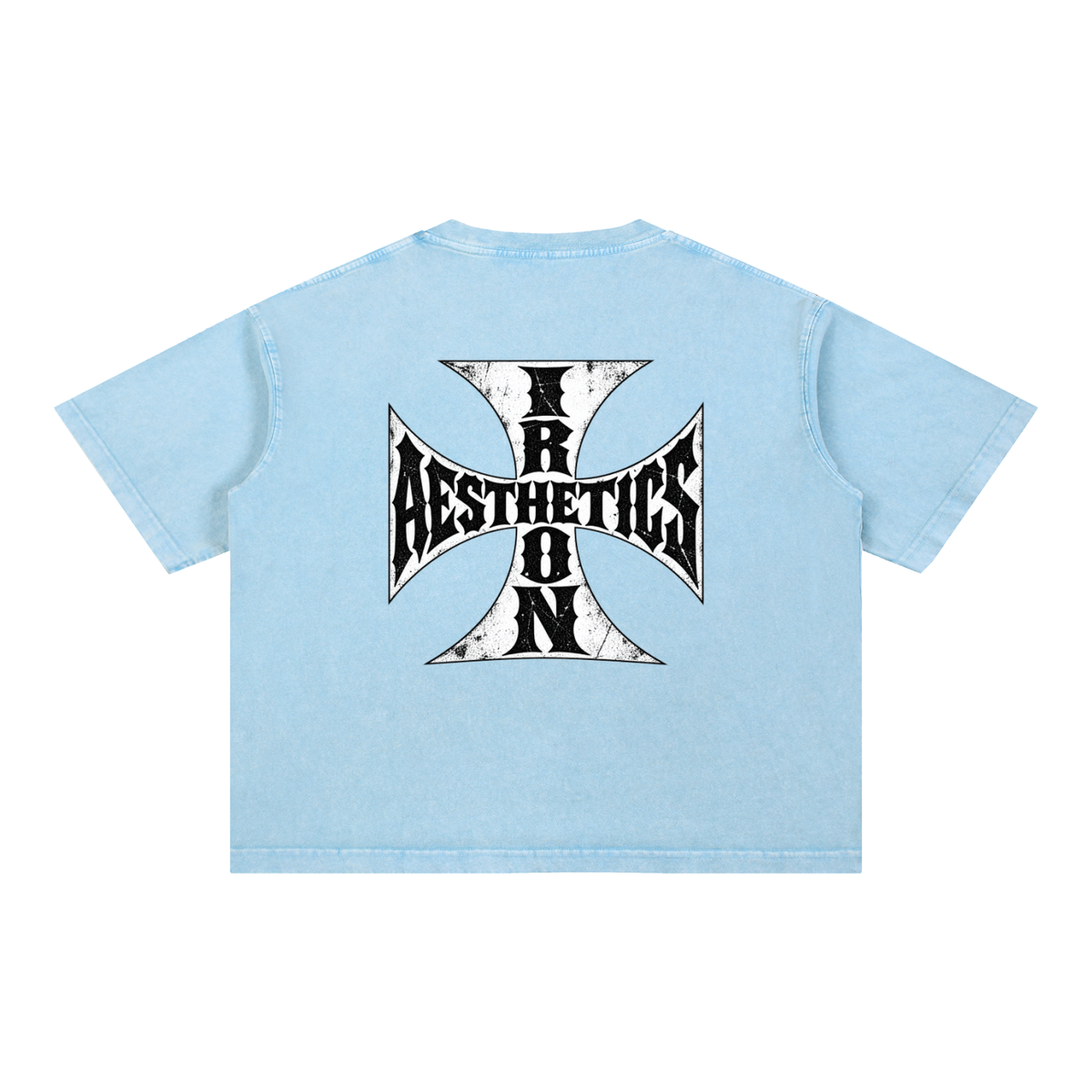 Mineral Wash Boxy Cotton T-Shirt
