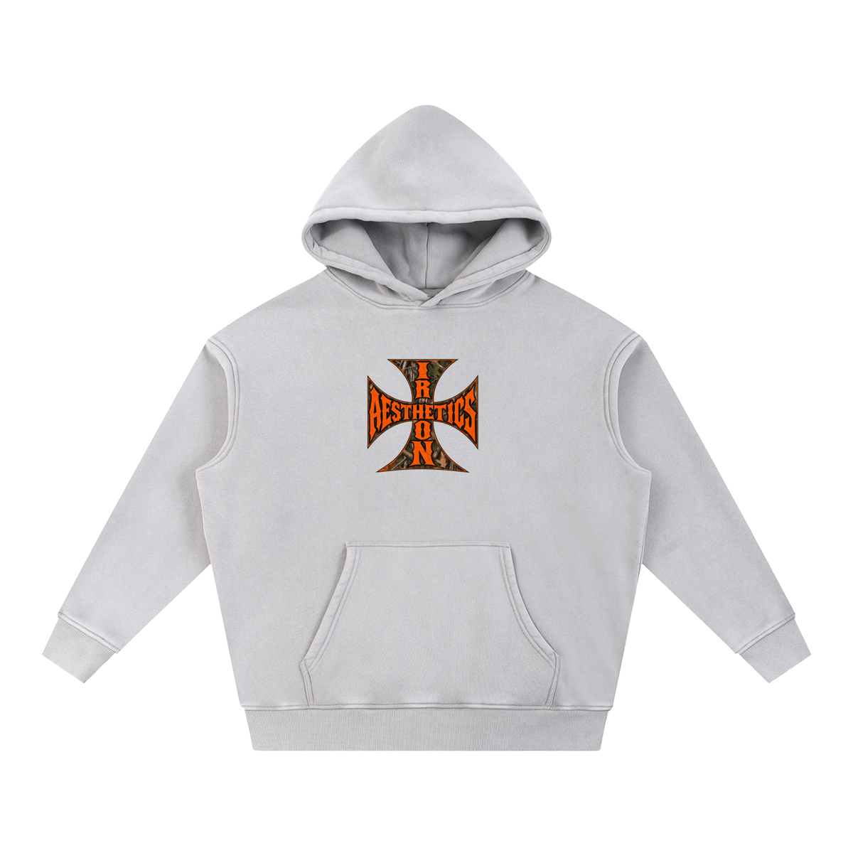 Snow Wash Fleece Oversize Hoodie