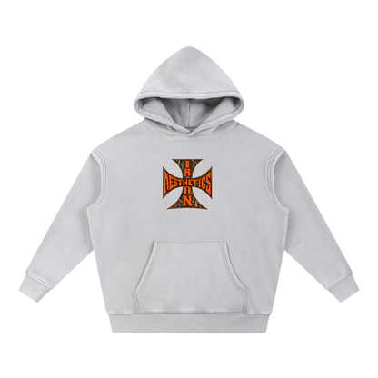 Snow Wash Fleece Oversize Hoodie