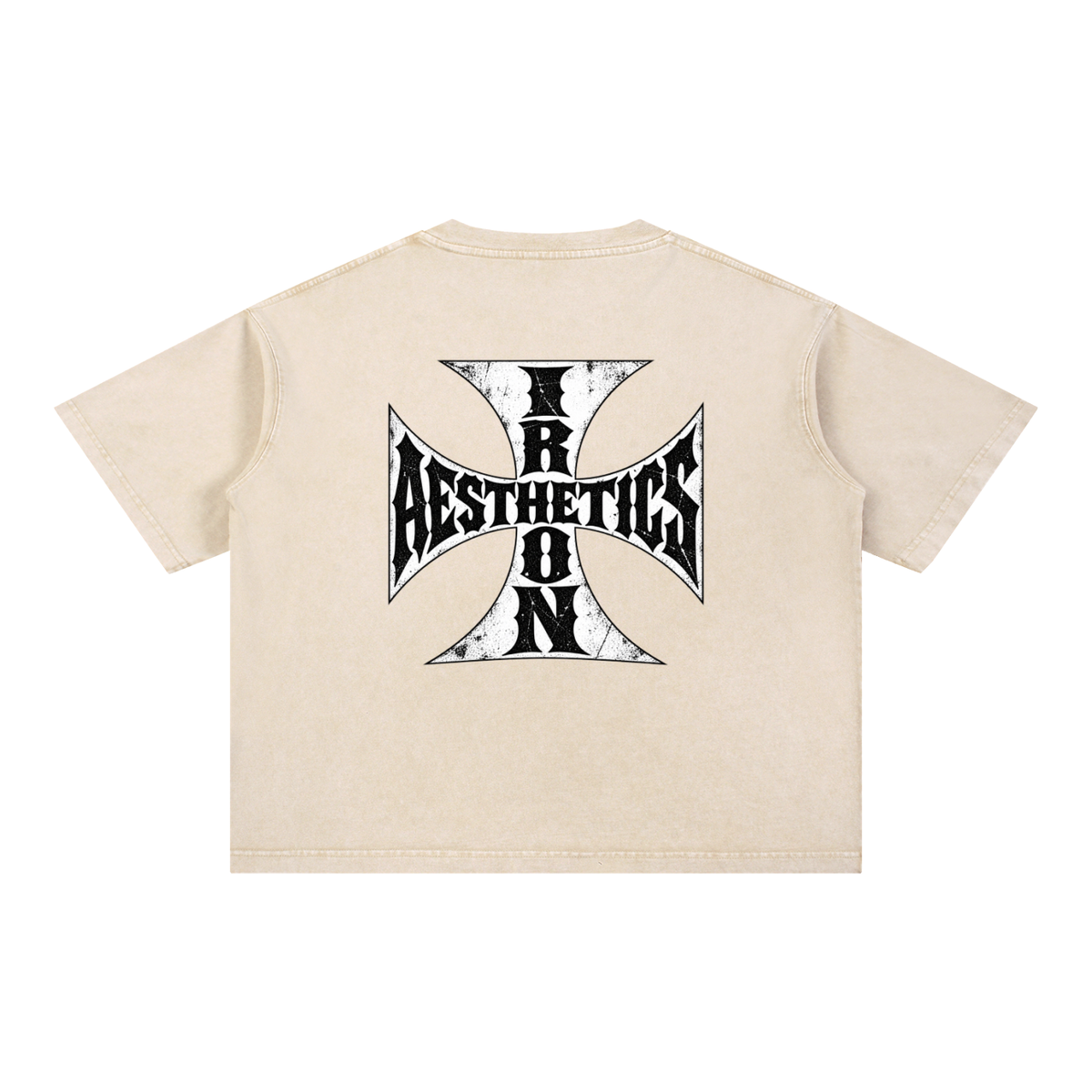 Mineral Wash Boxy Cotton T-Shirt
