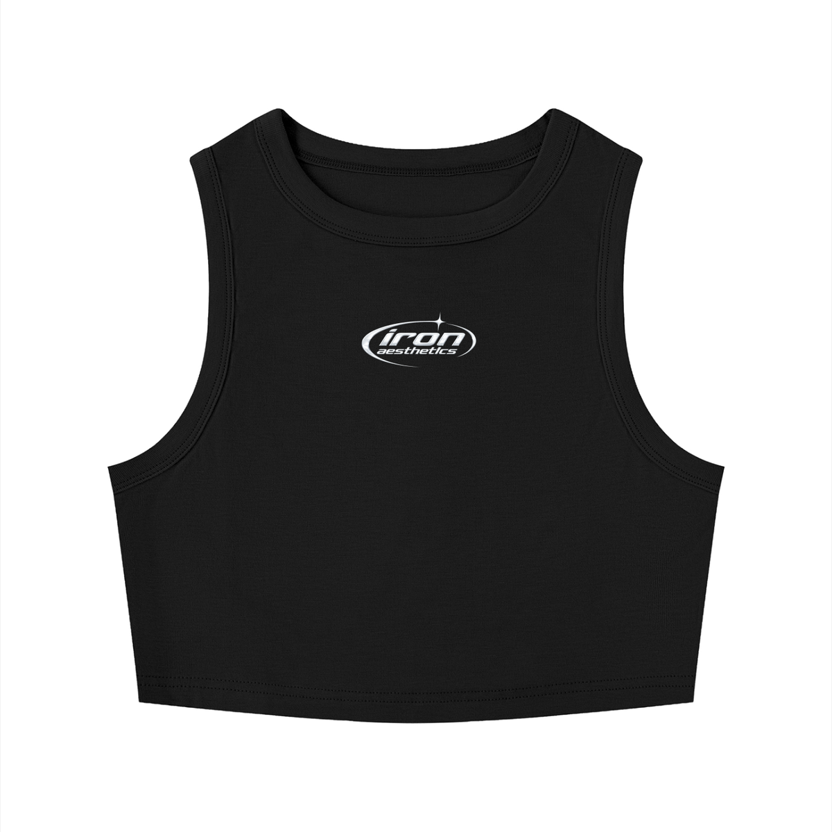 Women's Tight Crewneck Crop Tank Top