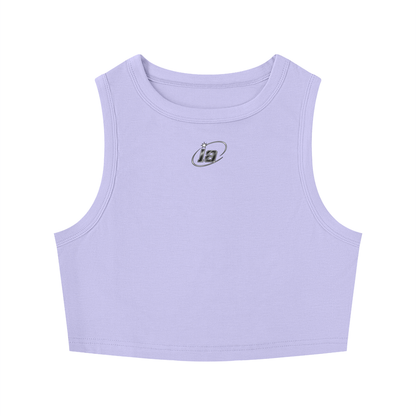 Women's Tight Crewneck Crop Tank Top