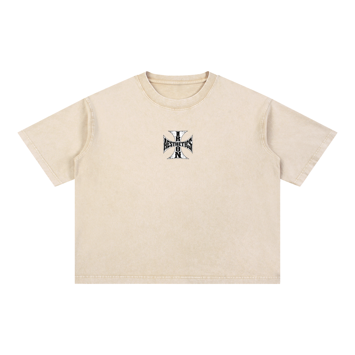 Mineral Wash Boxy Cotton T-Shirt