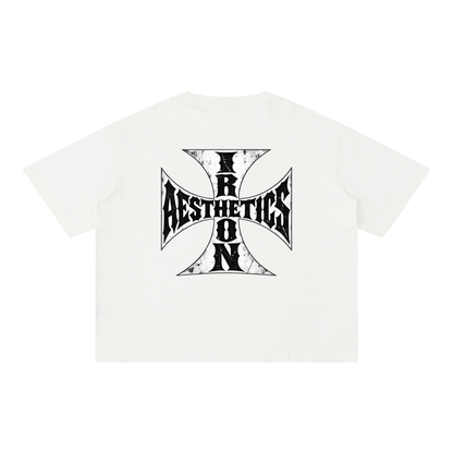 Mineral Wash Boxy Cotton T-Shirt
