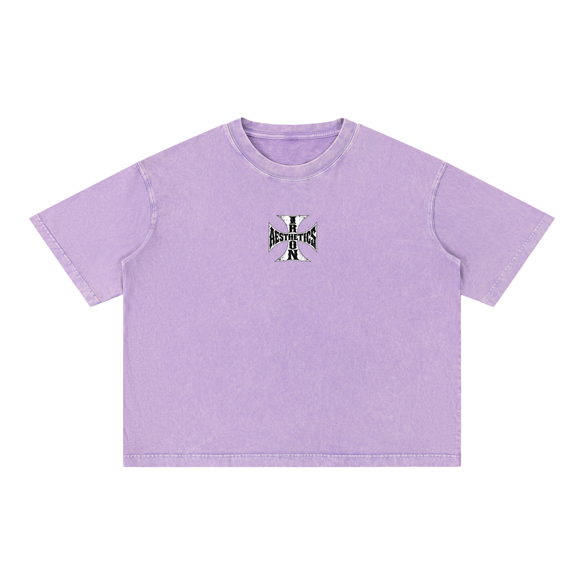 Mineral Wash Boxy Cotton T-Shirt