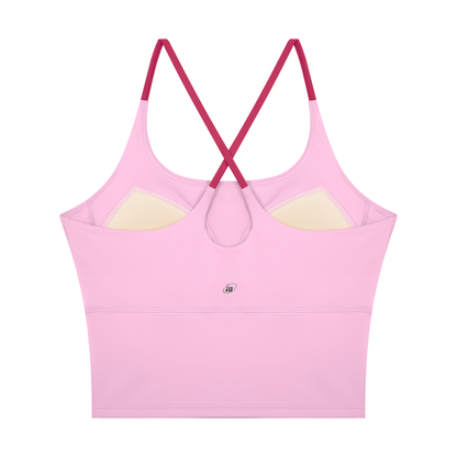 Women's Color Block Yoga Tank Top