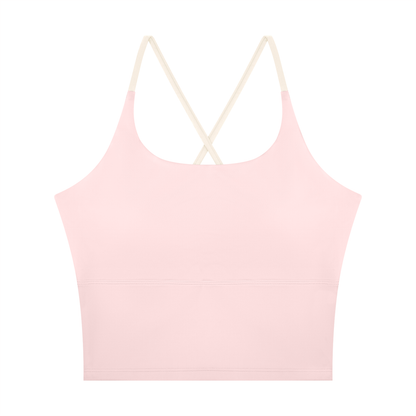Women's Color Block Yoga Tank Top