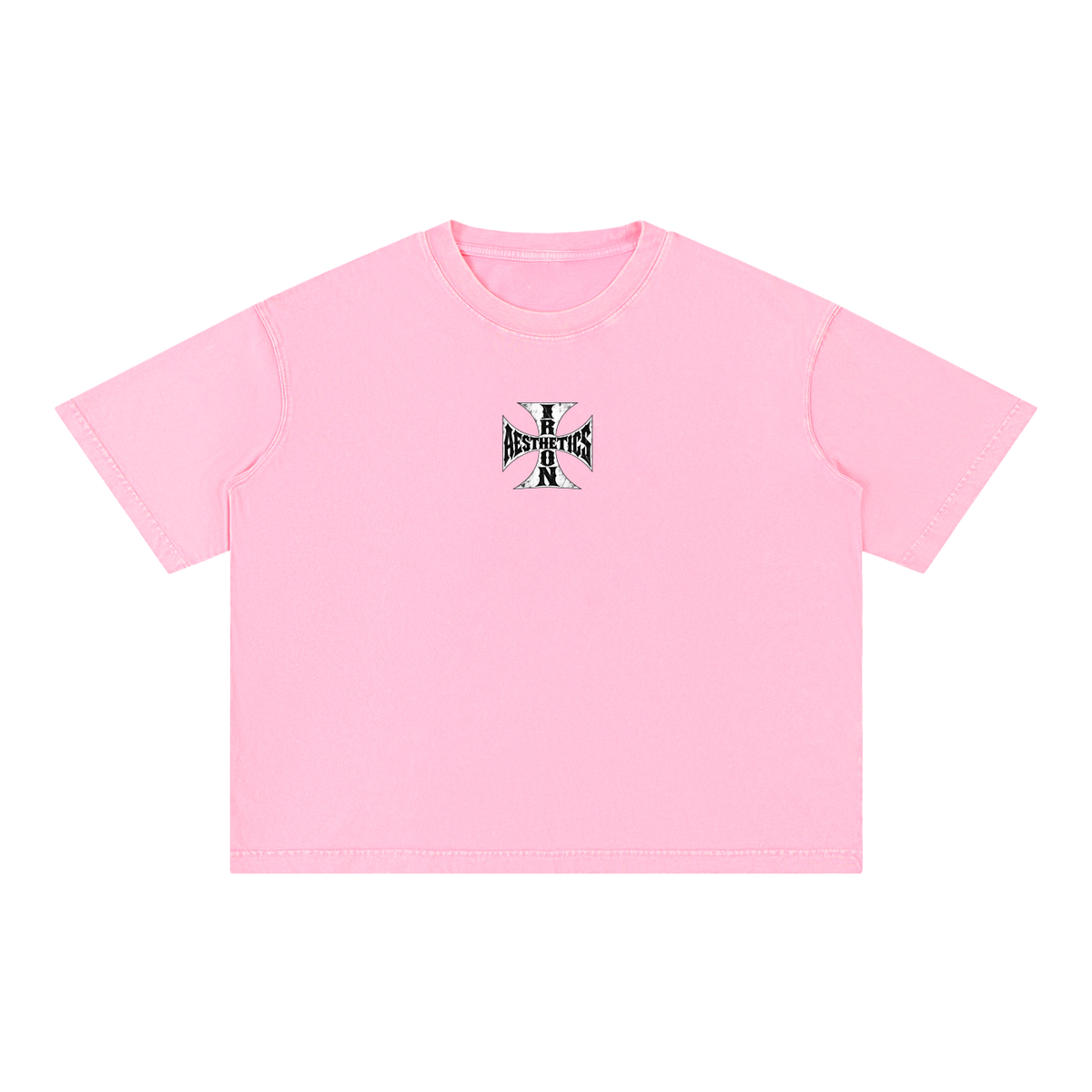 Mineral Wash Boxy Cotton T-Shirt