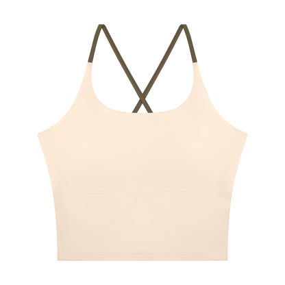 Women's Color Block Yoga Tank Top