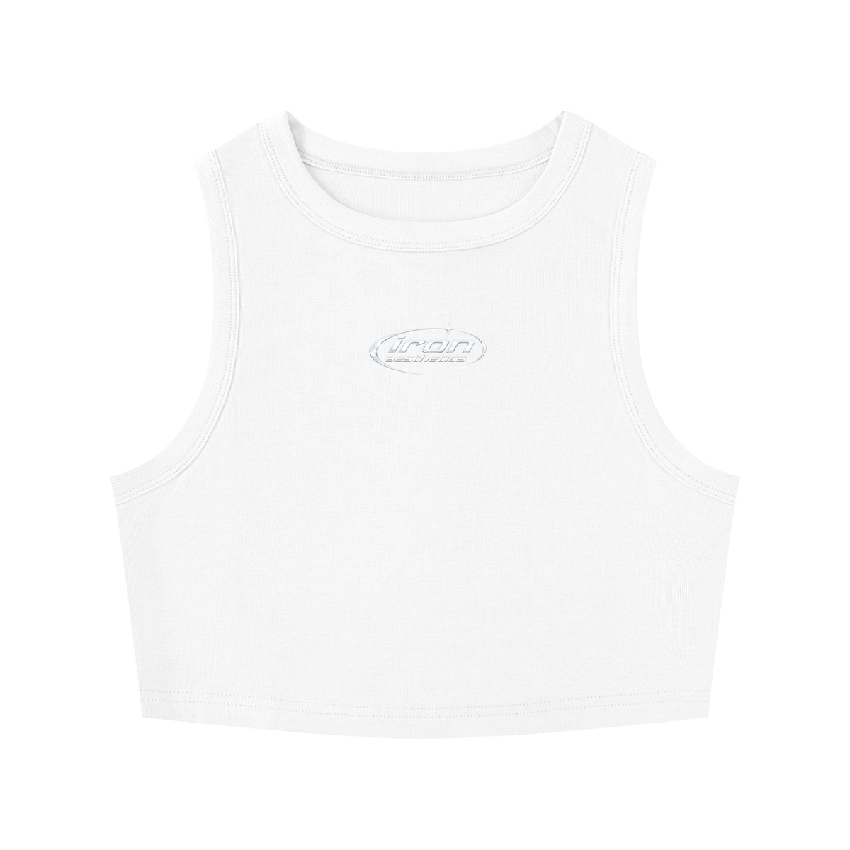 Women's Tight Crewneck Crop Tank Top