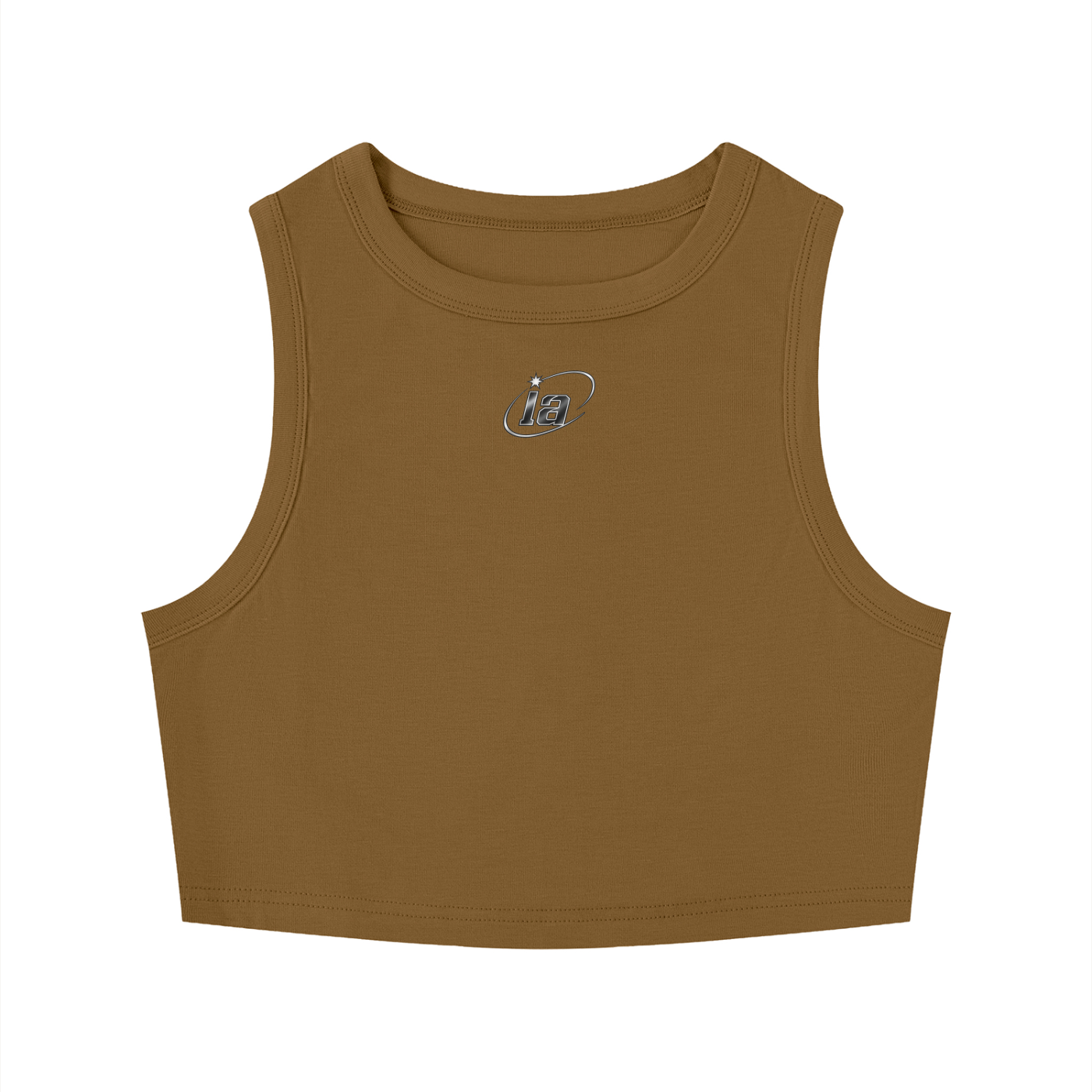 Women's Tight Crewneck Crop Tank Top