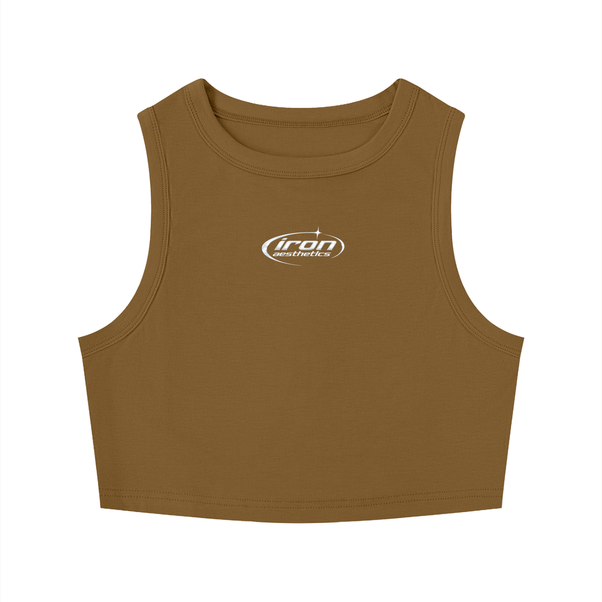 Women's Tight Crewneck Crop Tank Top