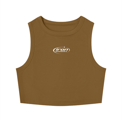 Women's Tight Crewneck Crop Tank Top