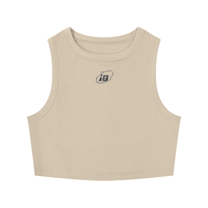 Women's Tight Crewneck Crop Tank Top