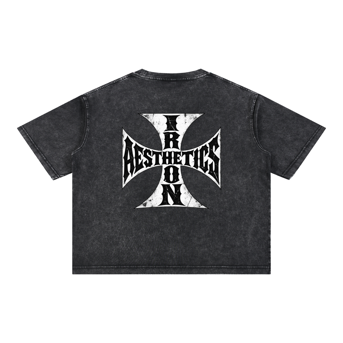 Mineral Wash Boxy Cotton T-Shirt