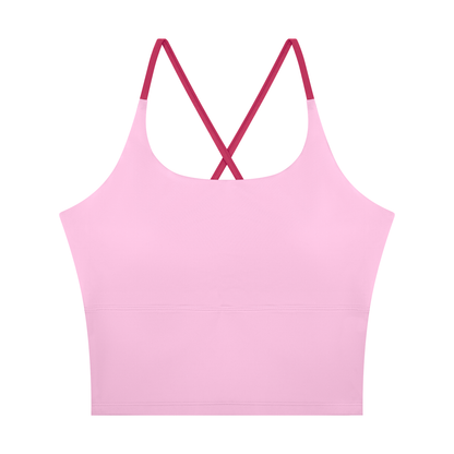 Women's Color Block Yoga Tank Top