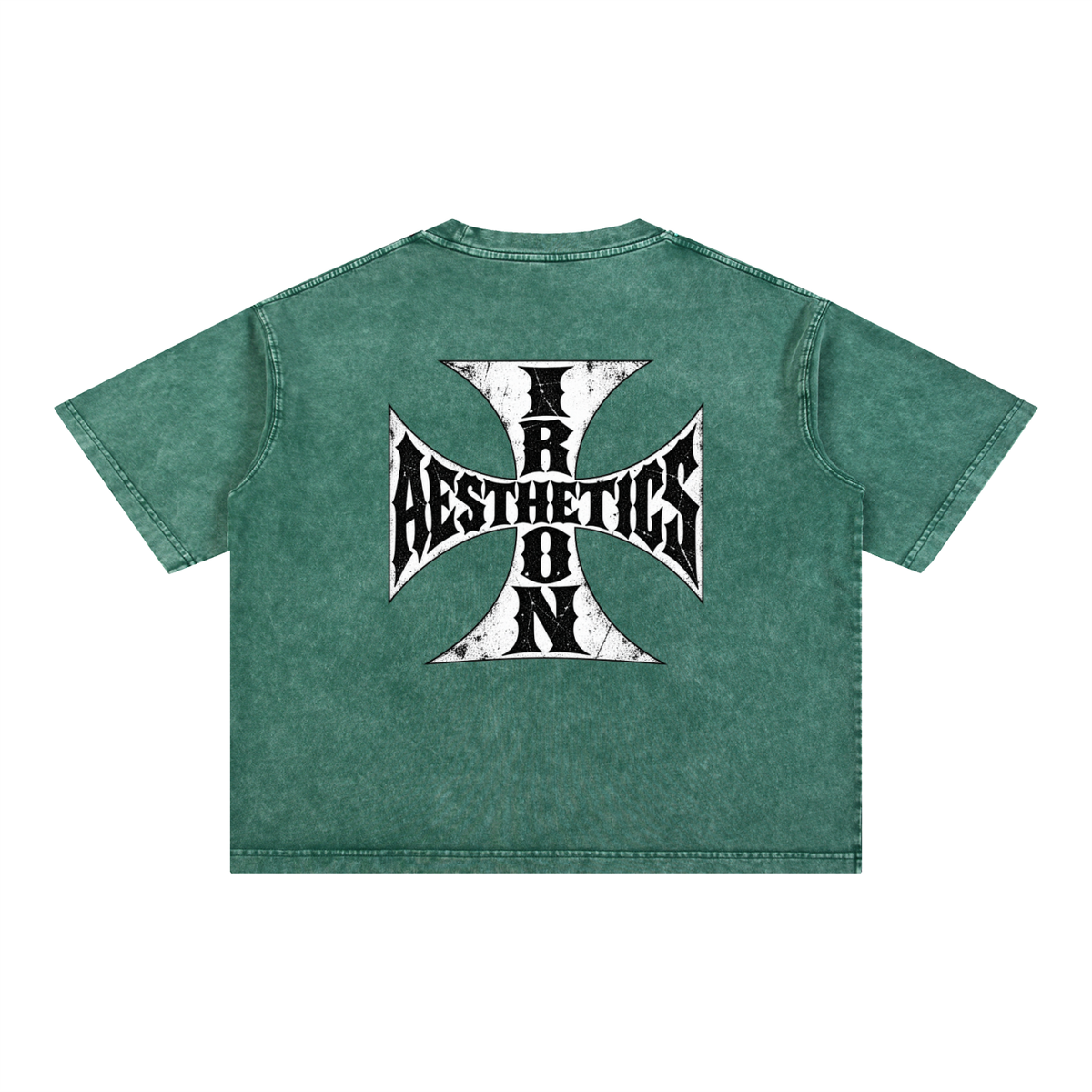 Mineral Wash Boxy Cotton T-Shirt